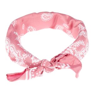 Women's Hair Ribbon with Knot Pink Satin Hair Ribbon